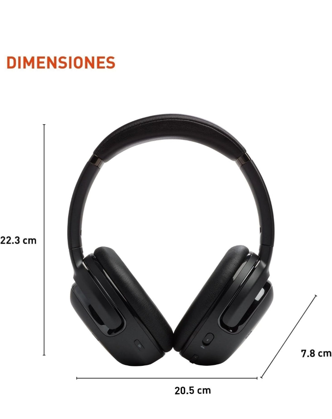 JBL Tour One M2 - Wireless Over-Ear Noise Cancelling Headphones (Black), Medium