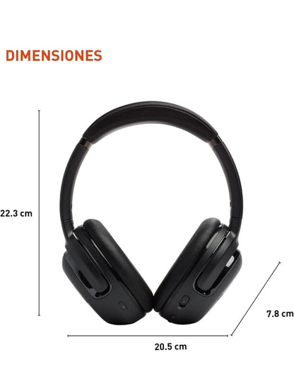 JBL Tour One M2 - Draadlose Oor-oor Geraasdempende Hoofstukke (Swart), Medium