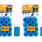 Arm & Hammer Durable Disposable Dog And Cat Waste Bags w/ Activated Baking Soda, 180CT 9 x 14"- Blue (Pack of 2)