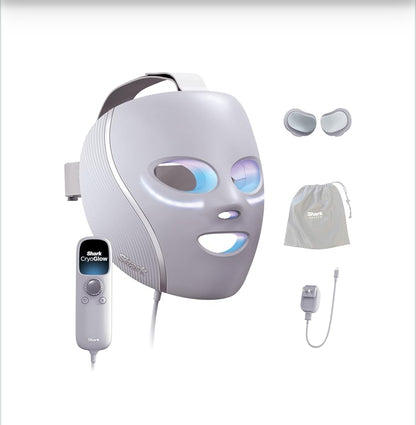 Shark CryoGlow LED-terapie masker en onder-oog verkoelingsafstandbeheer – Lilac Chill-uitgawe