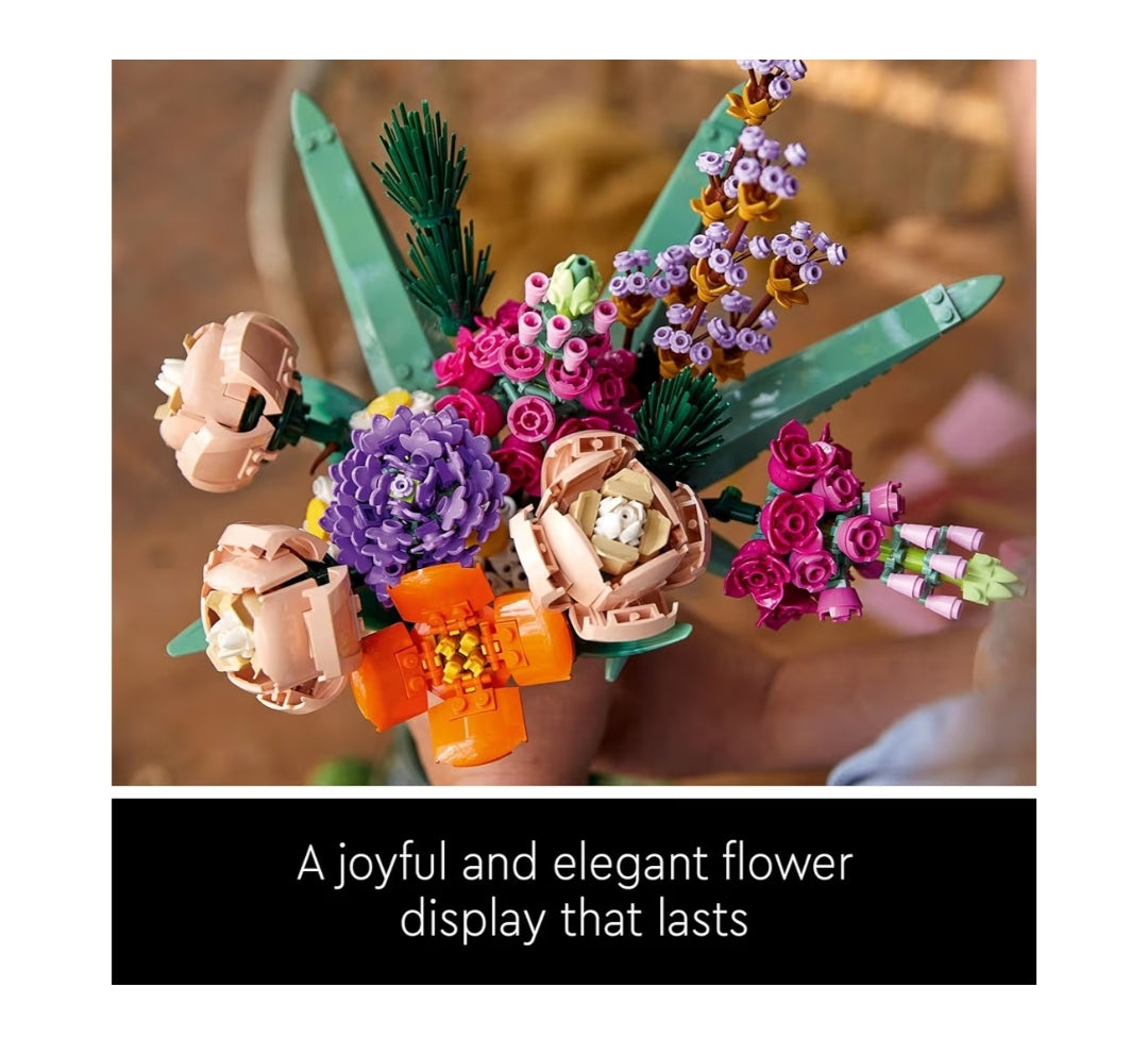 LEGO Botanicals Blomme Ruiker Boustel Kunsmatige Versiering
