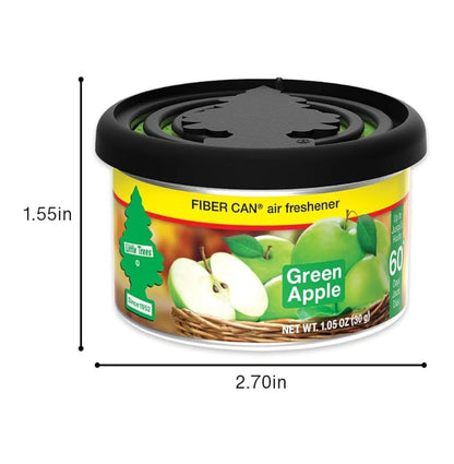 LITTLE TREES Kar Lugverfrisser Veselblik Langdurige Geur - Groen Appel (4)