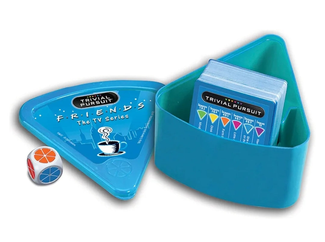 Hasbro Gaming Trivial Pursuit: Friends The TV Series Edition Party Game; 600 Trivia Questions for Tweens and Teens (Ages 12 and Up)