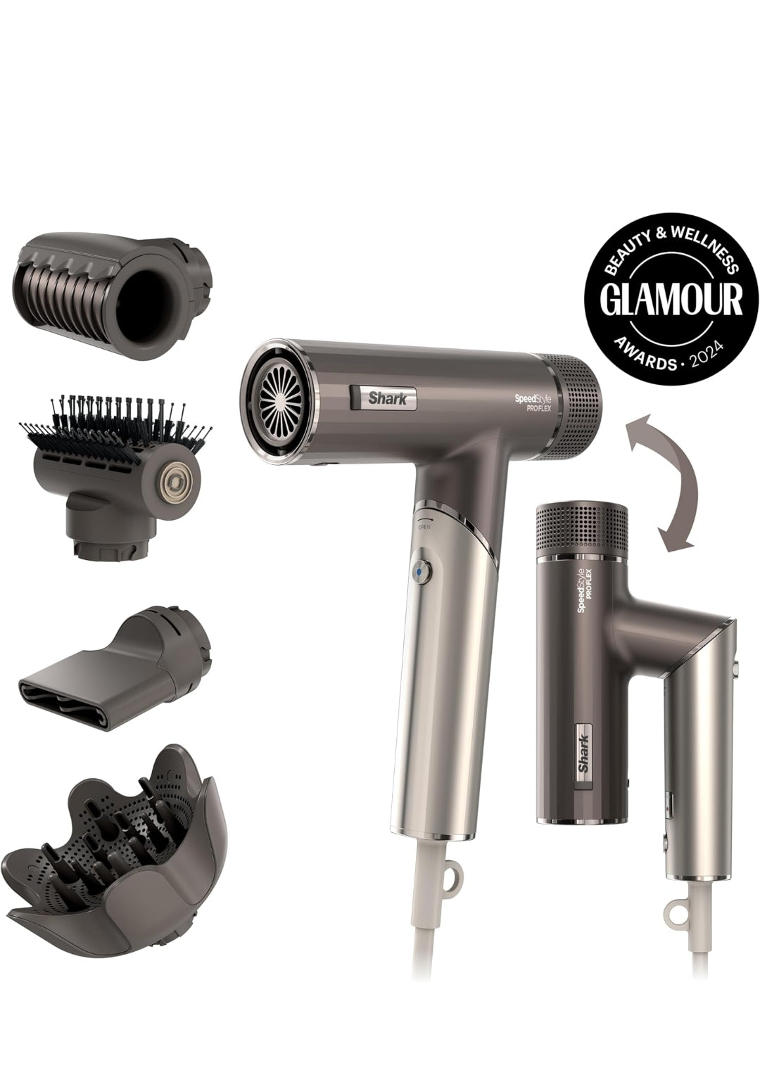 Shark SpeedStyle Pro Flex Professional Performance High-Velocity Hair Dryer System  - MS