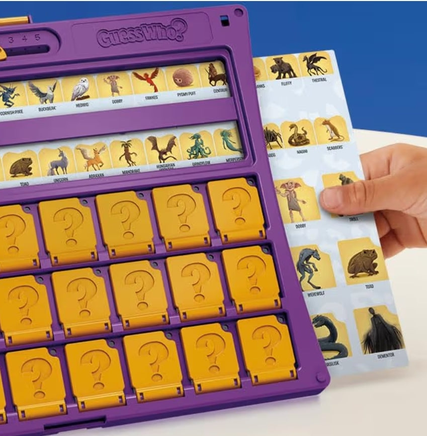 Guess Who? HARRY POTTER Edition Board Game - Fun Games for Kids and Preschoolers