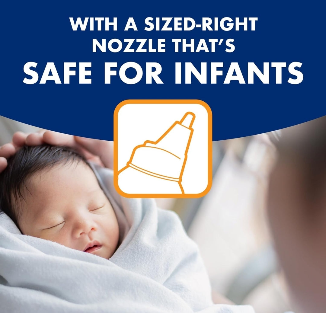 ARM & HAMMER Simply Saline Baby Nasal Mist Saline Spray (1.6 oz) / Pack of 4