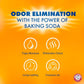 Arm & Hammer Hanging Moisture Absorber and Odor Eliminator, 16.1 oz., 6 Pack, Clean Burst, Moisture Absorbers for Closet and Small Rooms, Long-Lasting Freshness