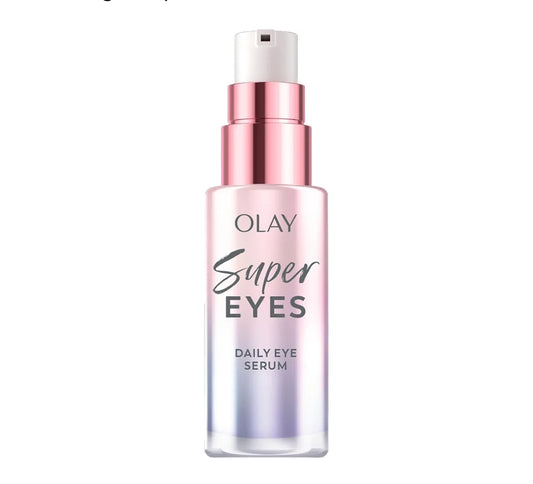 Olay Super Eye Serum – Vitamien C Verhelder Donker Kringe, Teen-Kreukel, Anti-Veroudering, Verhelderend, Maak Fyn Lyne Glad (0.45 Oz)
