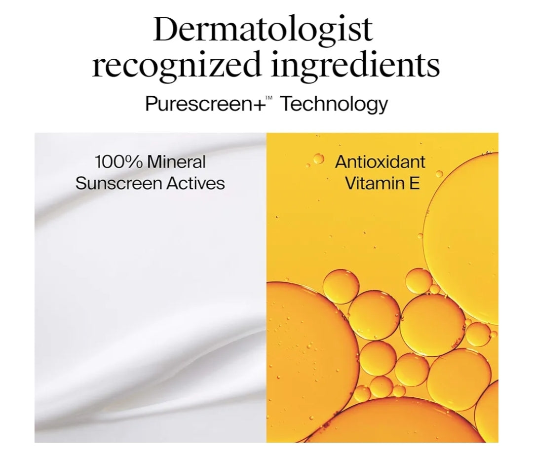 Neutrogena Ultra Sheer Mineral Face Liquid Sonbrandroom SPF 70, Breë Spektrum UVA UVB vir Sensitiewe Vel Hipoallergeen (1.4 fl oz)