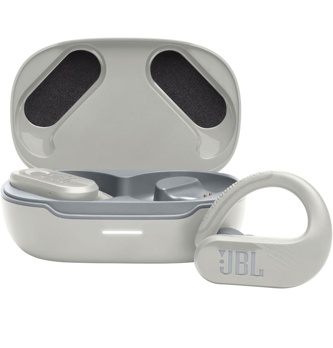 JBL Endurance Peak 3 - Dust and Water Proof (IP68) True Wireless Active Earbuds - (White)