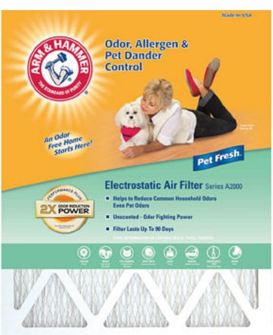 Arm & Hammer AF-AH1425.4 Verbeterde Lugfilter, 14-duim by 25-duim by 1-duim (4-pak)
