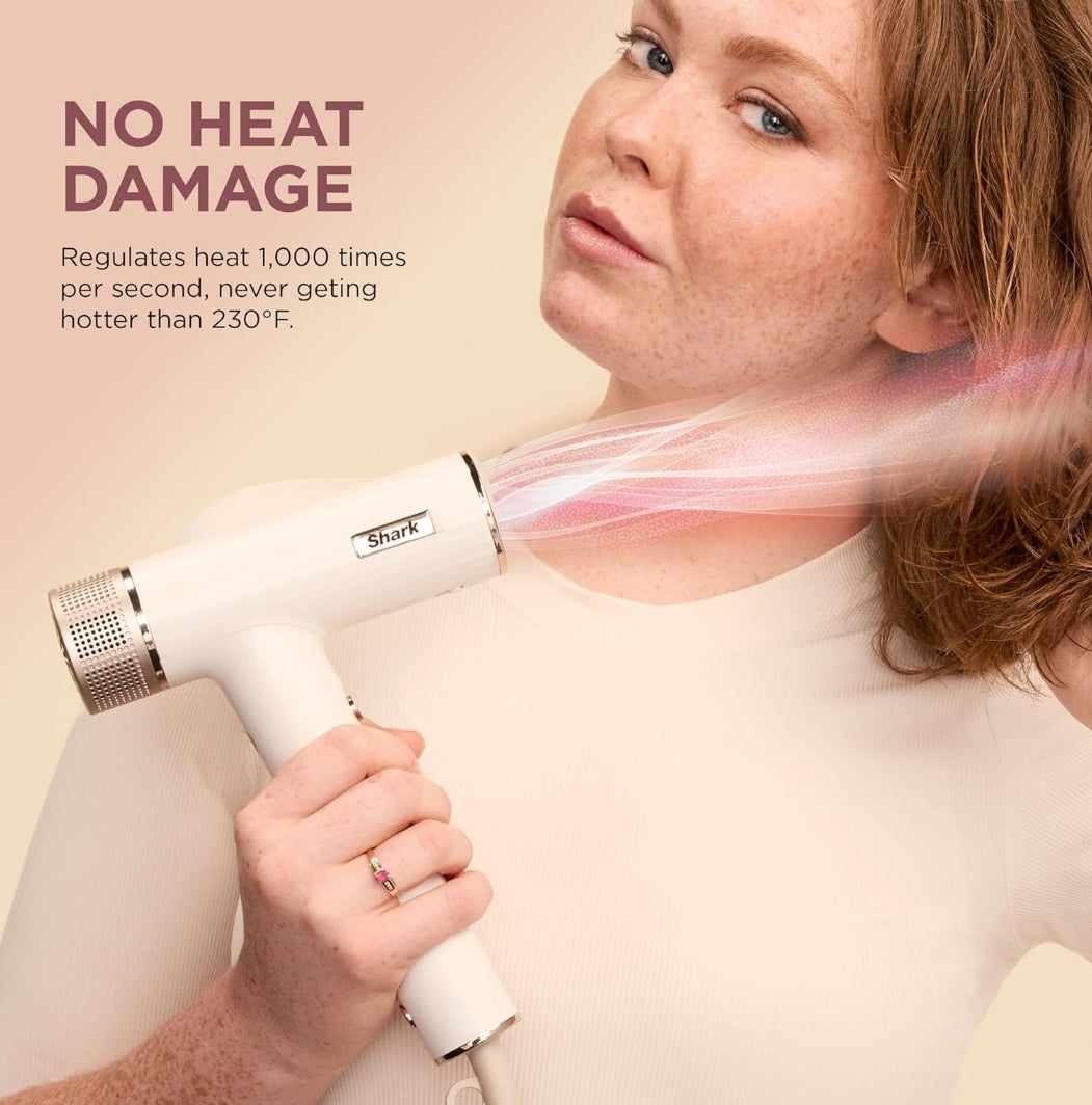 Shark SpeedStyle Essential High-Velocity Dryer with Concentrator, Lightweight Silk