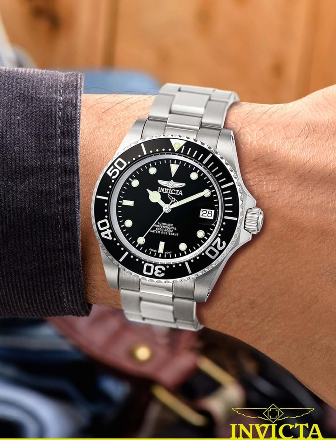 Invicta Men's Pro Diver Collection Coin-Edge Automatic Watch