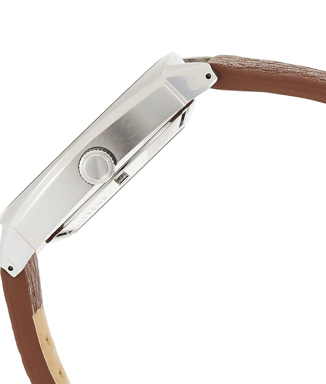 SEIKO Outomatiese Horlosie vir Mans - Recraft Reeks - Bruin Leerband, Dag/Datum Kalender, 50m Waterbestand