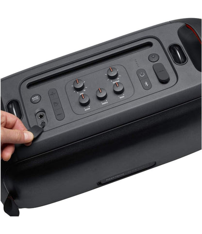 JBL PartyBox On-The-Go Kragtige Draagbare Bluetooth Partytjiespreker met Dinamiese Lig - Swart