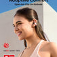 Soundcore AeroClip by Anker, Open-Ear Earbuds, Clip-On Headphones, Adaptive Comfort, Clear Calls with 4 Mics and AI, Stable Fit, 12mm Drivers for Powerful Bass, Hi-Res, Open-Ring Design