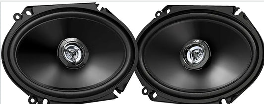 JVC Mobile CS-DR6821 drvn DR-reeks Dun Monteerbare Koaksiale Luidsprekers (6" x 8", 300 Watt Maks, 2-rigting)