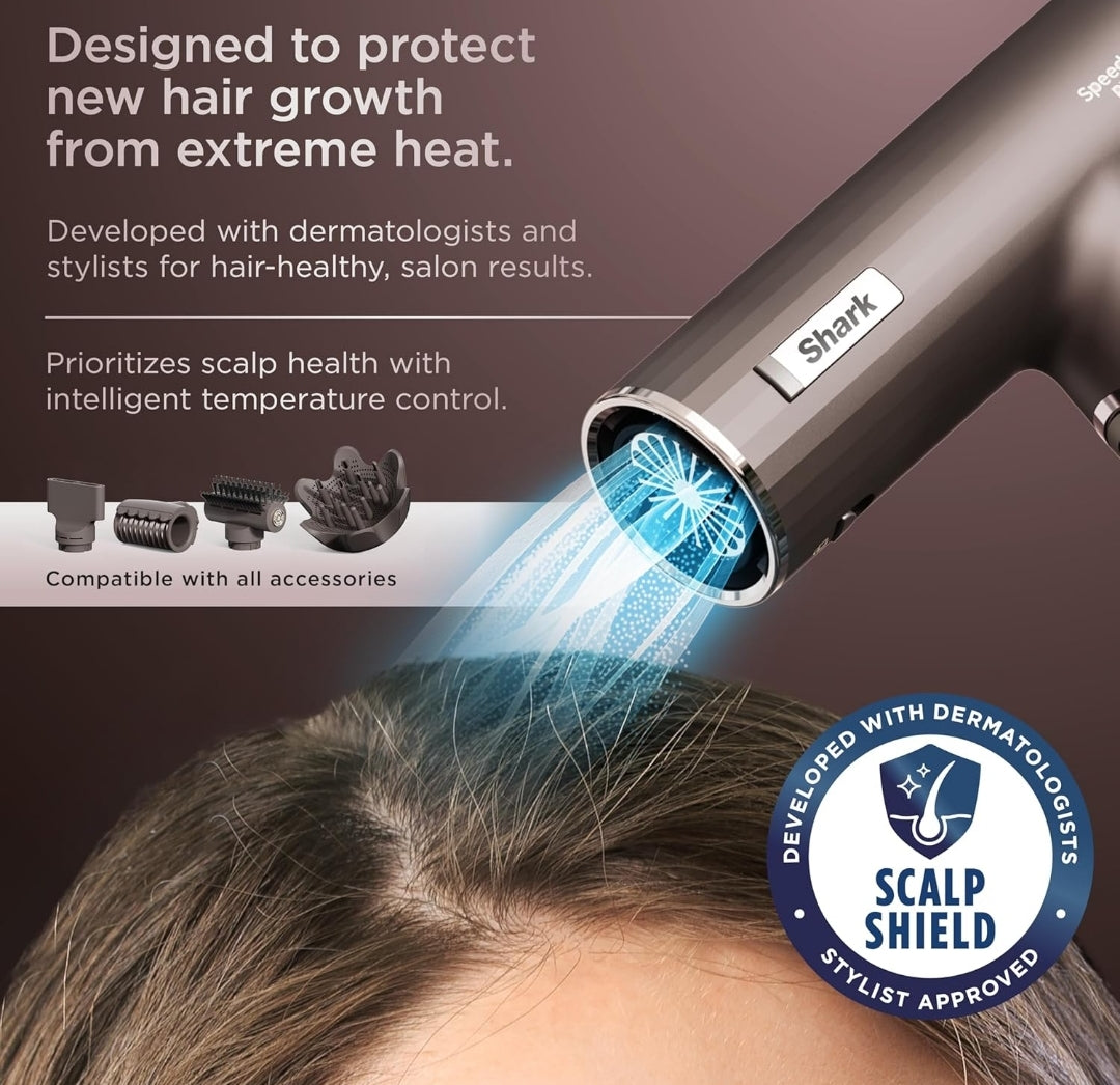 Shark SpeedStyle Pro Flex Professional Performance High-Velocity Hair Dryer System  - MS