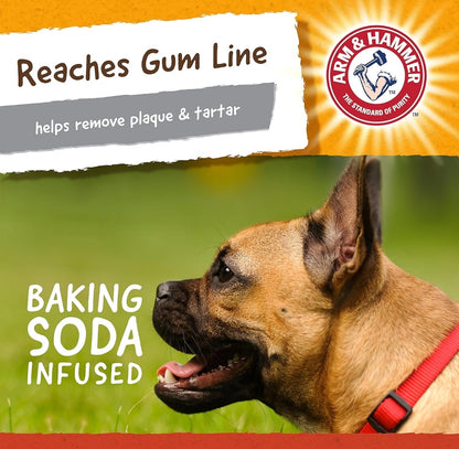 Arm & Hammer for Pets Super Treadz Mini Gorilla Dental Chew Toy for Dogs Reduce Plaque & Tartar Small (1 Count)