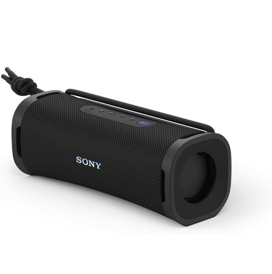Sony ULT Field 1 Waterdigte Draagbare Bluetooth-luidspreker, Verbeterde Bas, 12 uur battery, IP67 gegradeer stofdig skokbestand roesbestand, Afneembare band - Swart