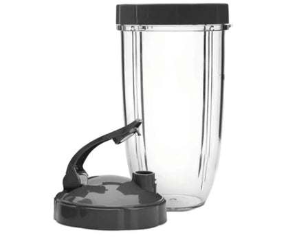 NutriBullet Pro Deluxe Upgradebeker Vervanging - Grys/Deursigtig (32 Oz)
