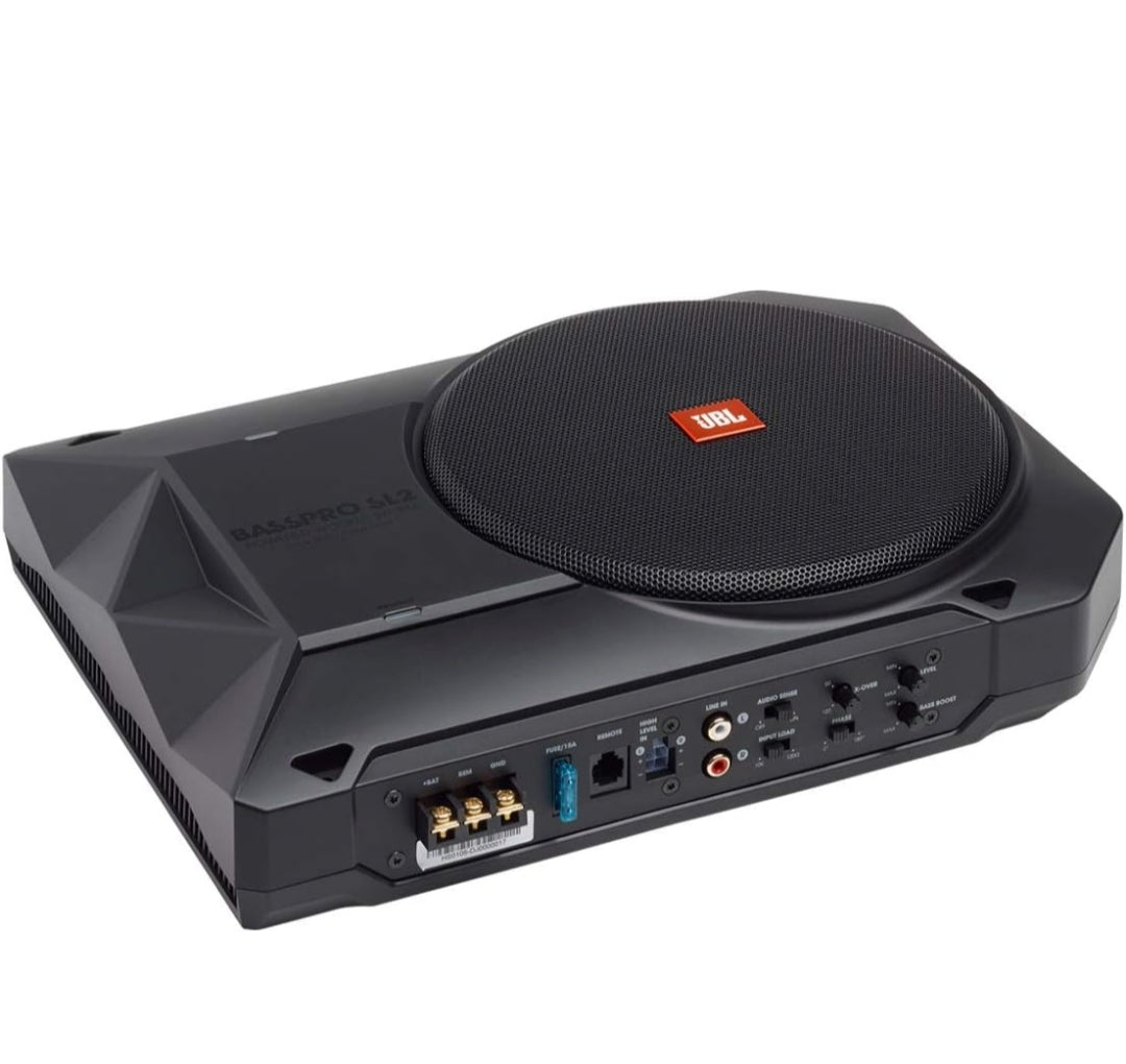 JBL Basspro SL2 - Powered under seat subwoofer system - Black (NEW)