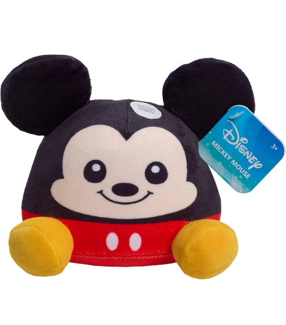 Disney Classics Mickey Mouse Small Weighted Plush, 5" Stuffed Animal - Kids Toys for Ages 3 Up by Just Play