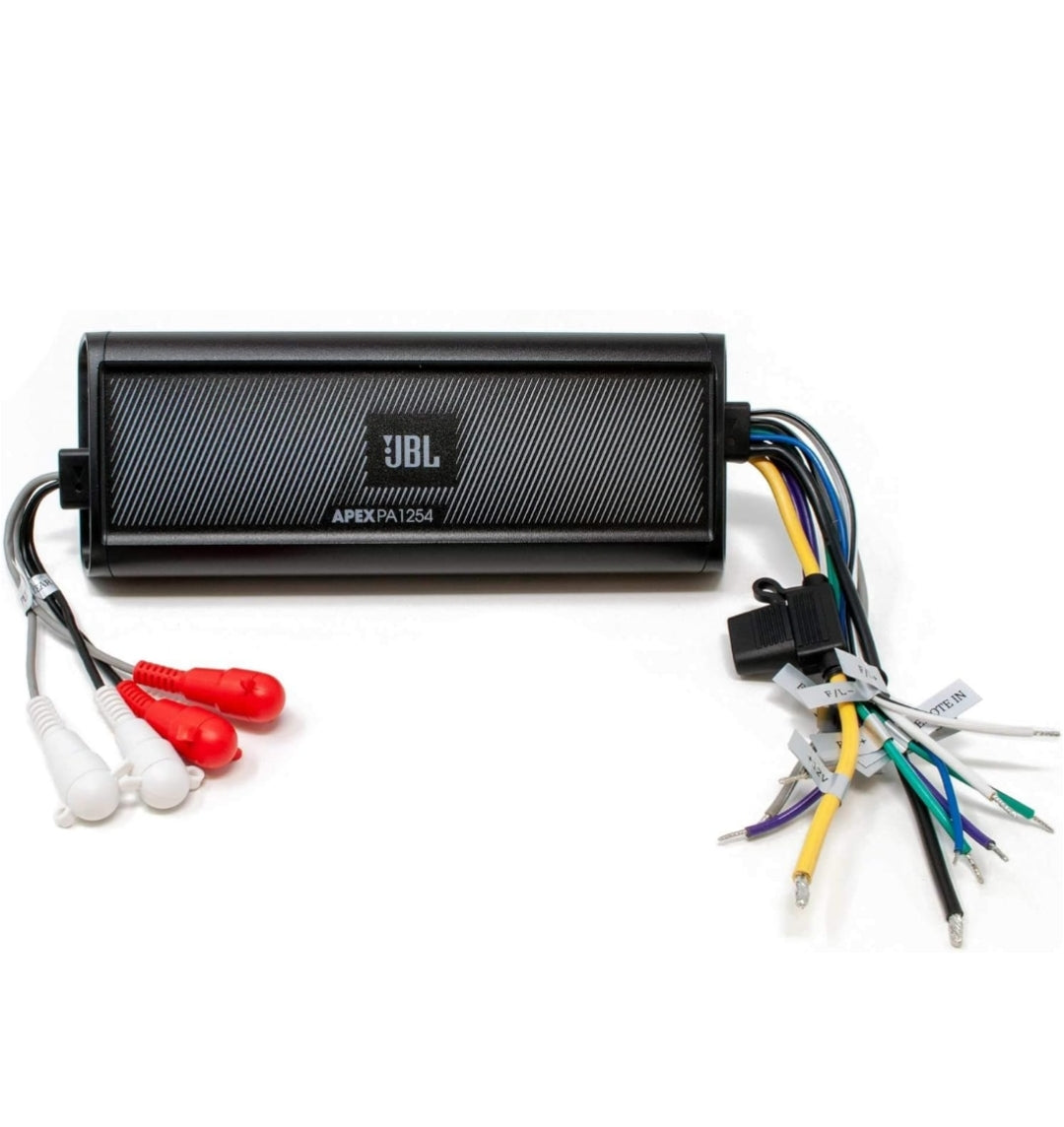 JBL APEXPA Marine 4-Channel power sports amplifier, 75 x 4