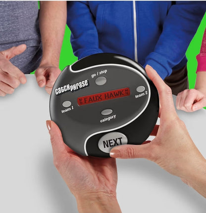 Hasbro Gaming Catch Phrase Electronic Game - Fun Active Handheld Party Games - 4 or More Players