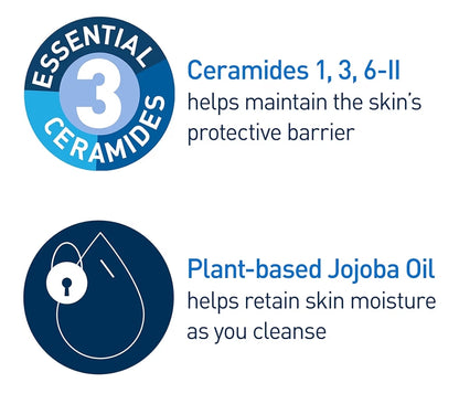 CeraVe Reinigingsbalsem-grimeringverwyderaar, Waterdigte Grimeringverwyderaar met Seramiede & Plantgebaseerde Jojoba-olie om te Voed & te Hidreer (1.3 Oz)