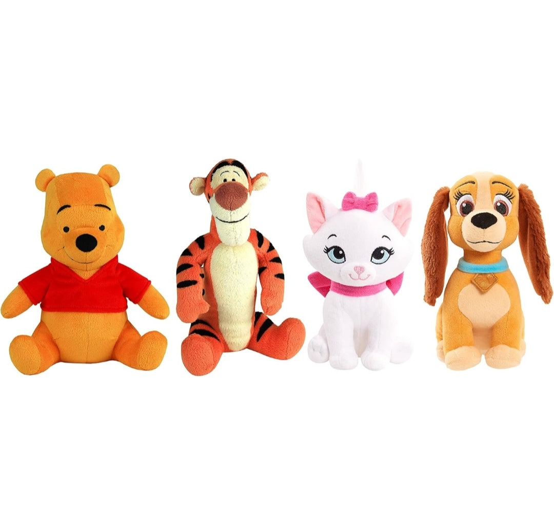 Disney Collectible 7.2" Winnie the Pooh Beanbag Plush, Super Soft Plush Fabric - Kids Toys