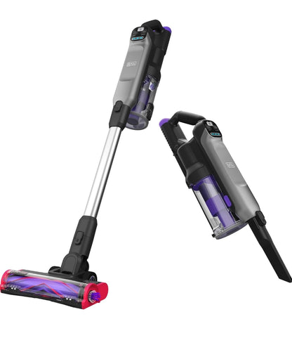 BLACK+DECKER SUMMITSERIES Draadlose stokstofsuiër, LED-vloerligte, Liggewig, Draagbaar (BHFEA640WG)