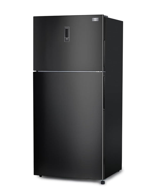 BLACK+DECKER 16.4 Kvt. Vt. Bo-gemonteerde Yskas met Vrieskas, 2-Deur Yskas met Aparte Temperatuurbeheer, Outomatiese Ontdooiing, Volgrootte Kombuistoestel Vir Huise en Woonstelle, BR1640KB, Swart