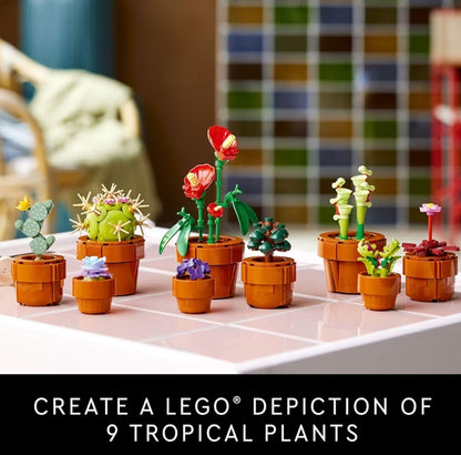 LEGO Botanicals Piepklein Plante – Kunsmatige Binnenshuise Plant Boureeks – 10329
