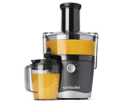 NutriBullet Juicer Sentrifugale Versapper vir Vrugte, Groente en Voedselvoorbereiding, 27 Onse/1.5 Liter, 800 Watt, Grys NBJ50100