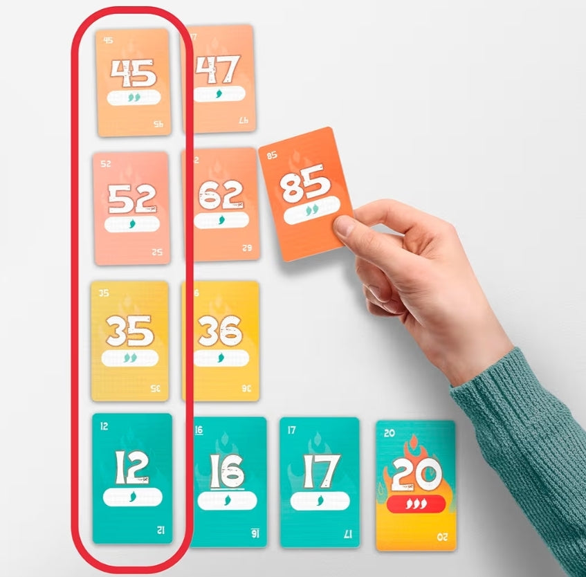 Beat The Heat Game | Family Party Card Game for Kids and Adults - Easy to Learn Strategy Card Games