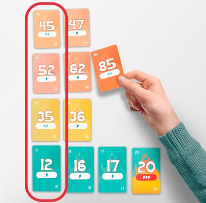 Beat The Heat Game | Family Party Card Game for Kids and Adults - Easy to Learn Strategy Card Games