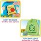 Just Play CoComelon JJ Phonics Fun Interactive Learning and Education Toy, 4 Modes of Play, Animal Dance Song, Spelling, 9-Pieces, Kids Toys for Ages 18 Month