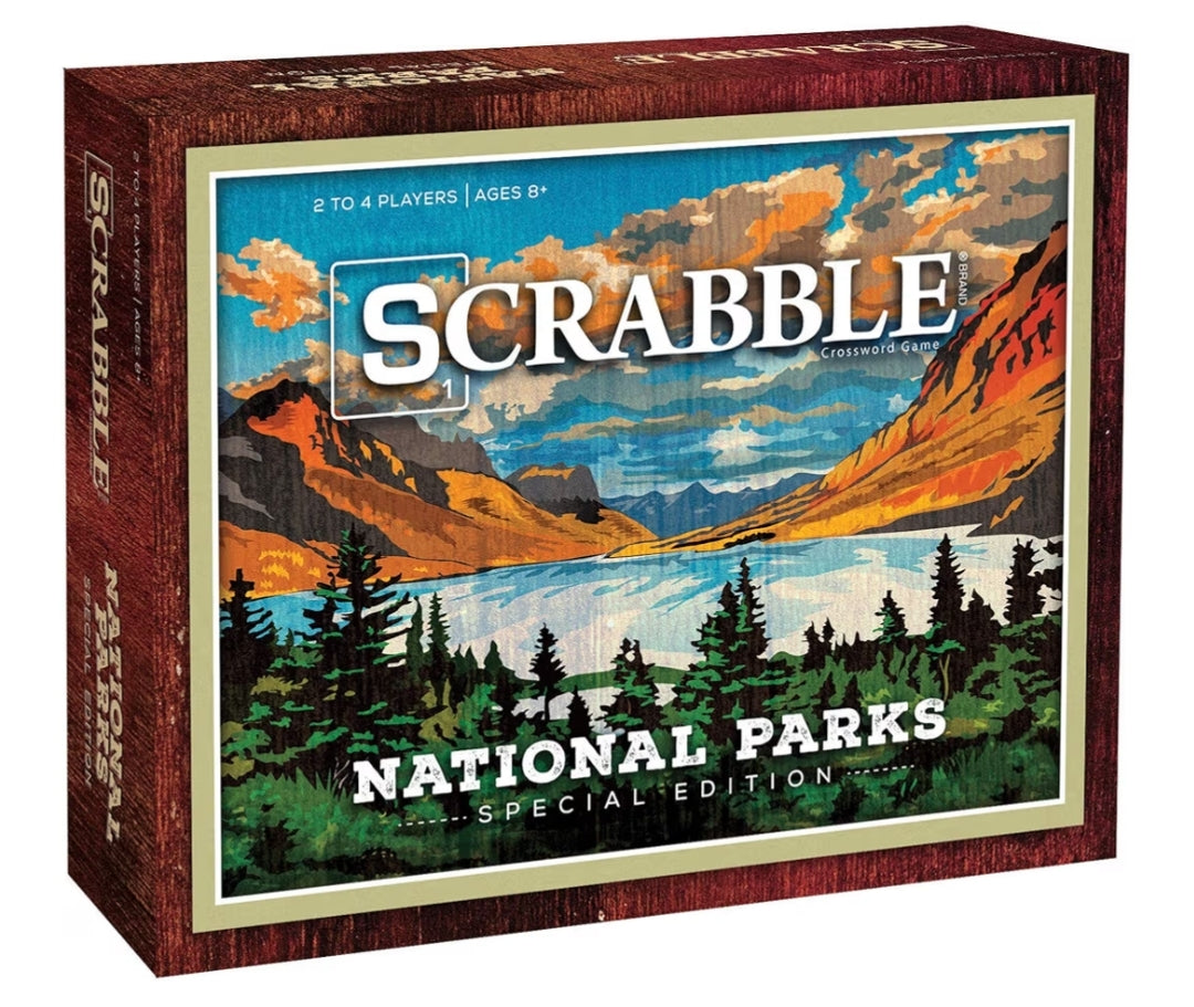 USAOPOLY Scrabble: National Parks | Ages 8+, 2-4 Players - 1 Set