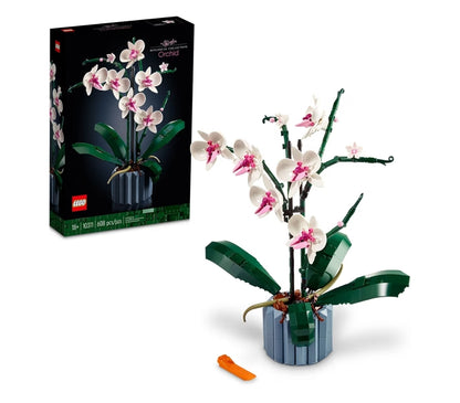LEGO Botanicals Orgidee - Kunsmatige Binnenshuise Blomme Boustel Tafelversiering