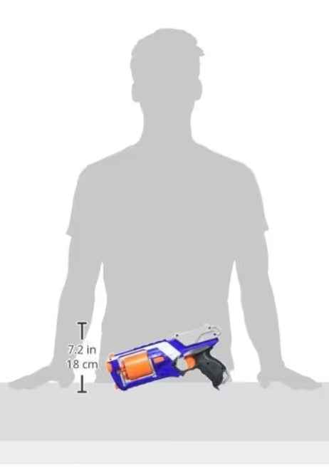 NERF N Strike Elite Strongarm Toy Blaster w/ Rotating Barrel