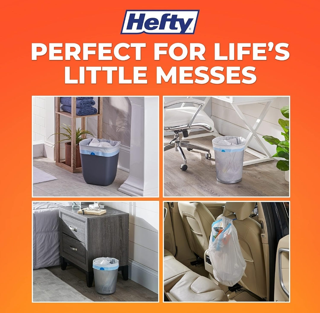Hefty Small Trash Bags, Fabuloso Scent - 4 Gallon (52 CT)