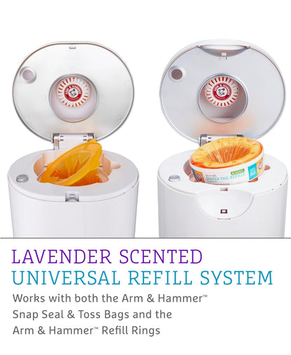 Munchkin PAI Diaper Pail Baby Registry Starter Set, Powered by Arm & Hammer