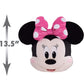 Disney Classics Character Heads, Minnie Mouse, 13.5-inch Large Plushie, Stuffed Animals, Kids Toys for Ages 2 Up by Just Play