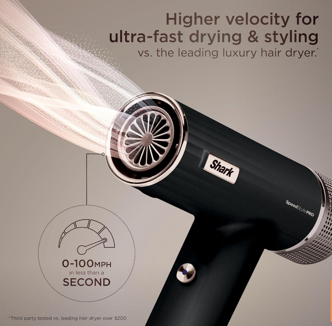 Shark SpeedStyle Pro Professional Performance High-Velocity Hair Dryer System
