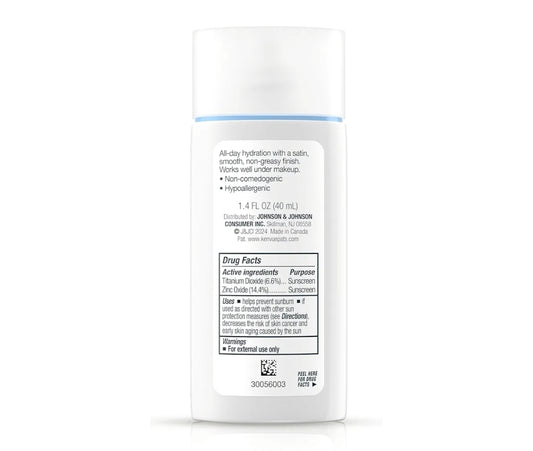 Neutrogena Ultra Sheer Mineral Face Liquid Sonbrandroom SPF 70 UVA UVB vir Sensitiewe Vel Vegan, Hipoallergenies - 1.4 fl oz