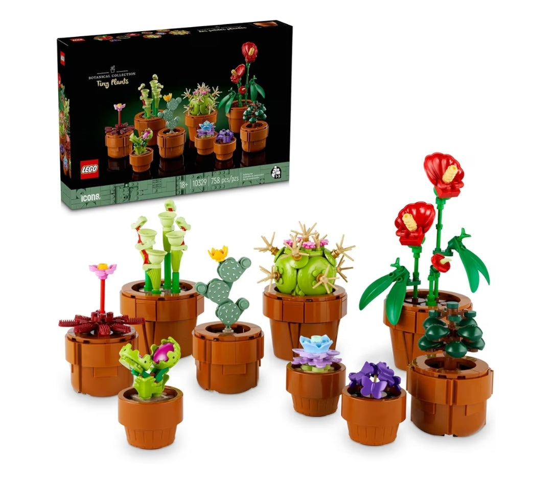 LEGO Botanicals Piepklein Plante – Kunsmatige Binnenshuise Plant Boureeks – 10329