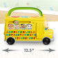 CoComelon Musical Learning Bus, Number and Letter Recognition, Phonetics, Yellow School Bus Toy Plays ABCs and Wheels on the Bus, Officially Licensed Kids Toys for Ages 18 Month by Just Play