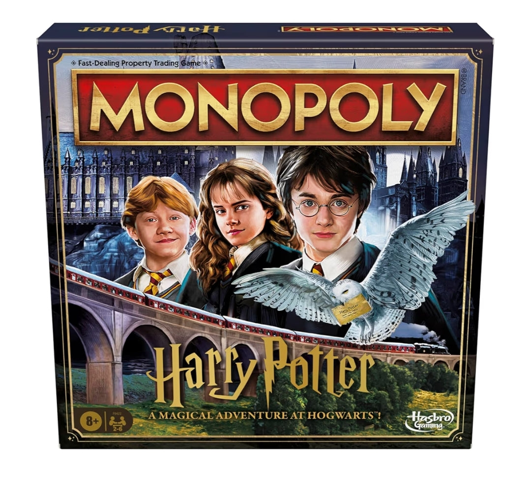 Hasbro Gaming Monopoly Harry Potter Edition Board Game - A Magical Adventure at Hogwarts