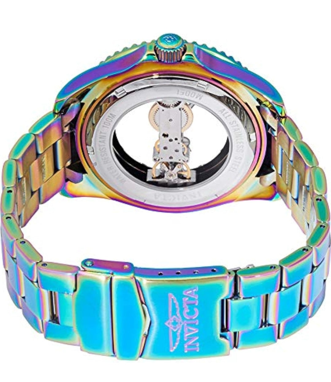 Invicta Men Pro Diver Mechanical Watch, Iridescent, 26602